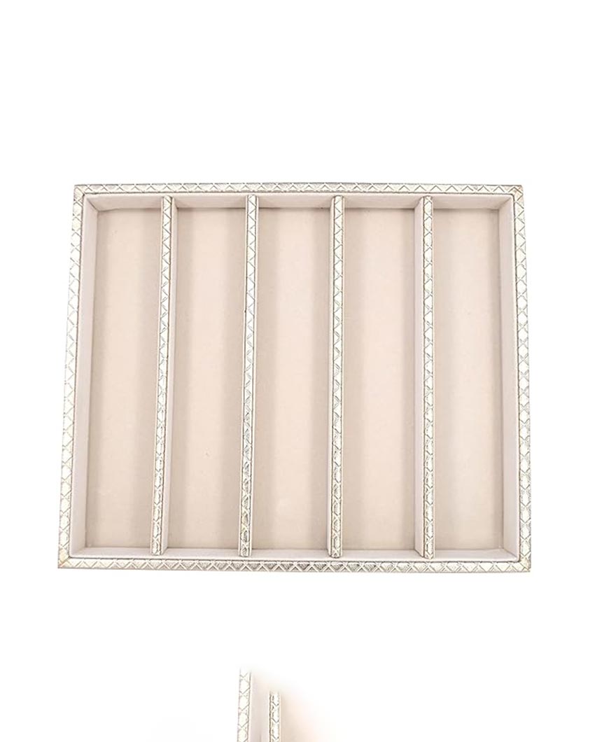 Premium Faux Leather Jewellery Tray | 13 x 11 inches