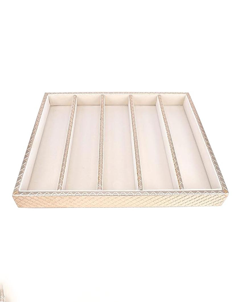 Premium Faux Leather Jewellery Tray | 13 x 11 inches