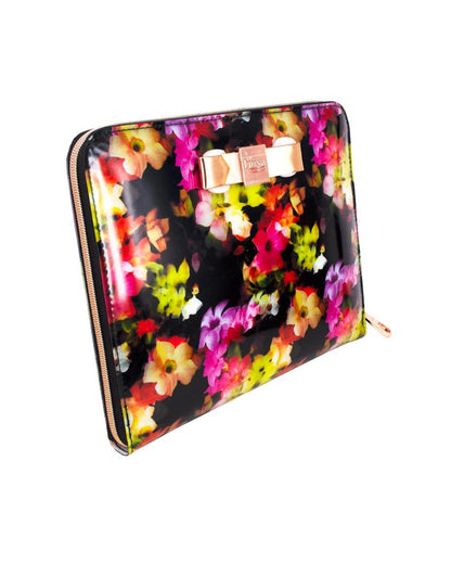 Unique Floral Design Multicolor Carry Bag for iPad & Tablet | 9 x 7 x 2 inches