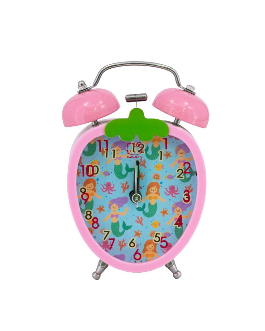 Strawberry Shaped Pink Alarm Table Clock | 5 x 2 inches