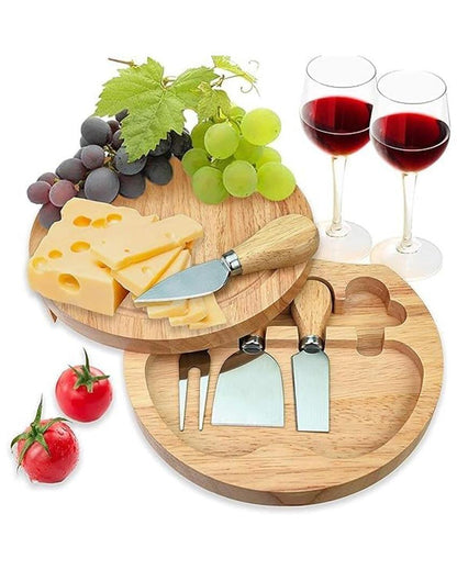 Stylish Cheese Board With Knife | 7 x 3 inches