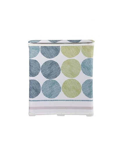 Stripe Tile Design Multicolor Collapsible Laundry Basket | 19 x 11 x 22 inches | 10L