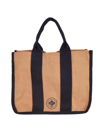 Eco Friendly Canvas Tote Bag with Magnetic Button Closure | 16 x 14 inches