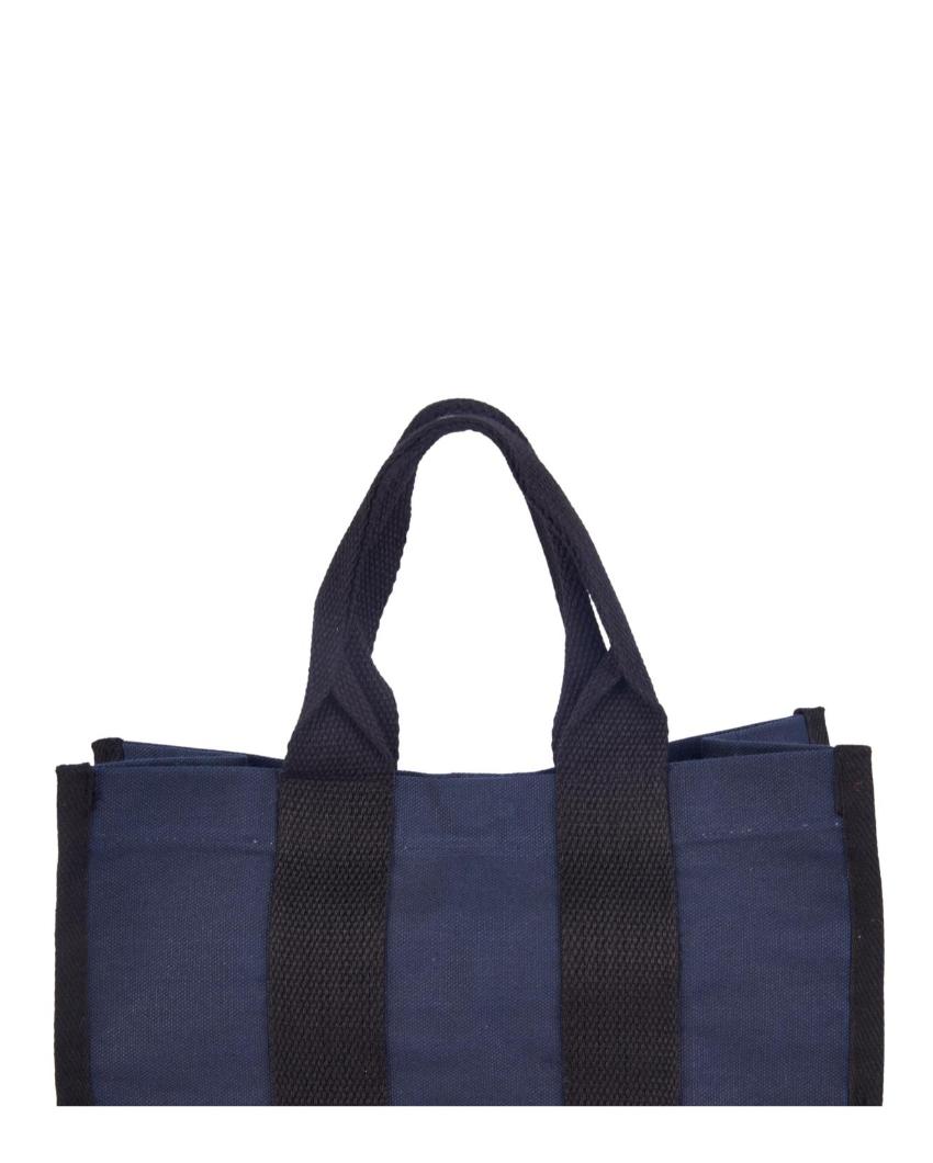 Eco Friendly Canvas Tote Bag with Magnetic Button Closure | 16 x 14 inches