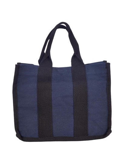 Eco Friendly Canvas Tote Bag with Magnetic Button Closure | 16 x 14 inches