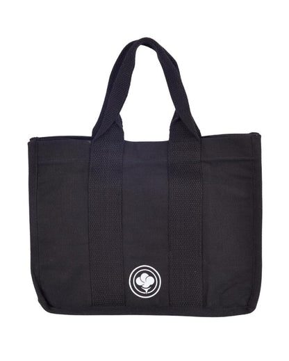 Eco Friendly Canvas Tote Bag with Magnetic Button Closure | 16 x 14 inches