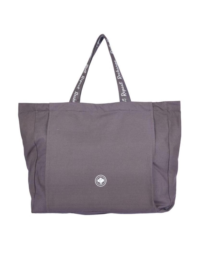 Premium Canvas Tote Bag with Zipper Closure | 16 x 14 inches