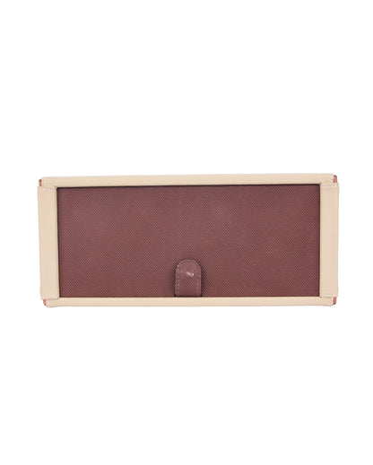 Stylish Curve Two Tone Faux Leather Tissue Box | 10 x 5 x 3 inches