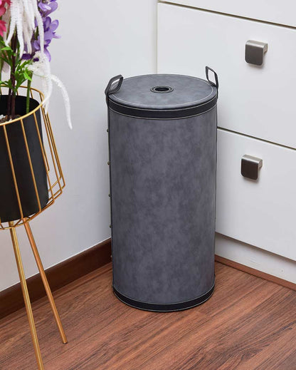 Clothes Storage Large Round Laundry Basket | 20L | 23 x 12 inches