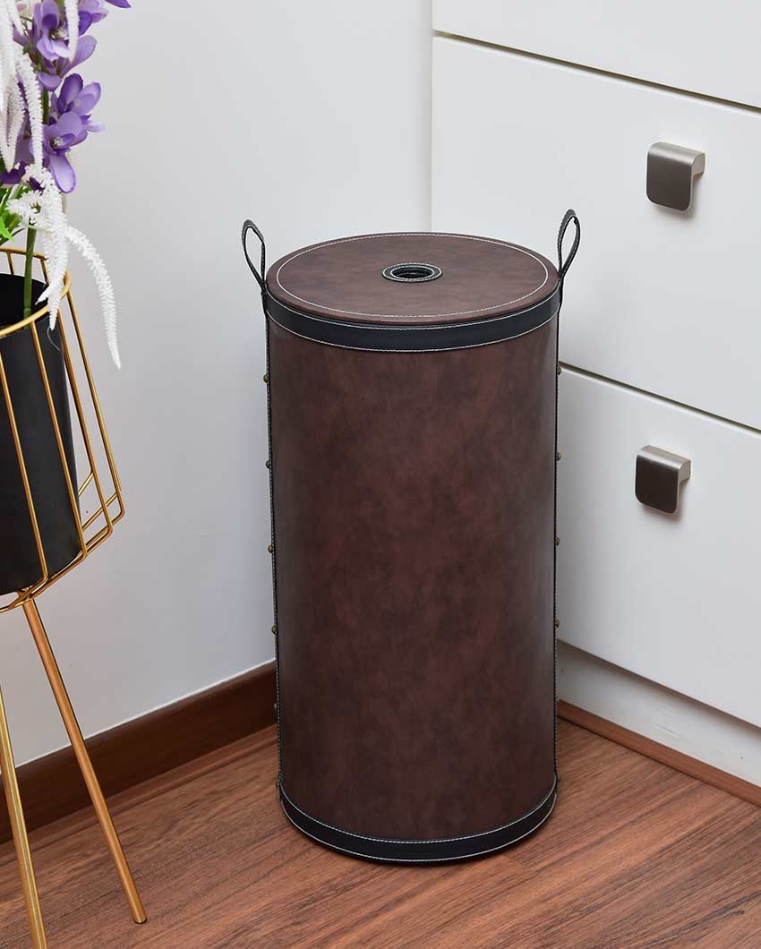 Clothes Storage Large Round Laundry Basket | 20L | 23 x 12 inches