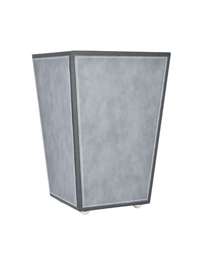 Stylish Faux Leather with Unique Design Dustbin | 5 L | 9 x 12 inches