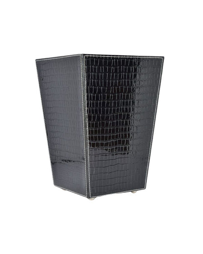 Chic Faux Leather with Stylish Design for Various Spaces Dustbin | 2.5 L | 7 x 10 inches