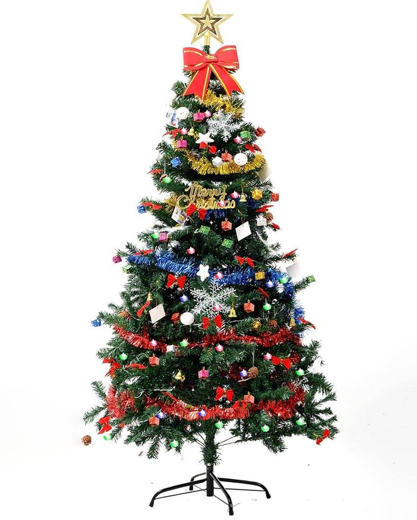 Christmas Tree with a Stunning LED Artificial Tree | 9 x 11 inches