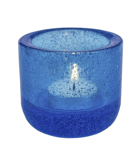 Elegant Glass Votive Tealight Candle Holder | Set of 4 | 3 inches