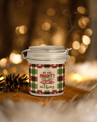 Eternia On The Naughty List Regret Nothing Jar Candle | 4 x 2 x 4 inches