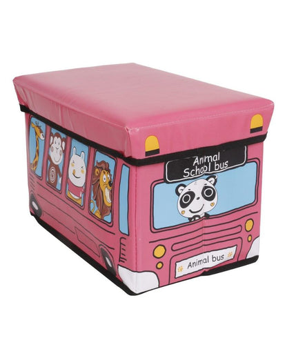 Unique Printed Rectangular Foldable Toy Storage Box | 10 x 15 x 10 inches