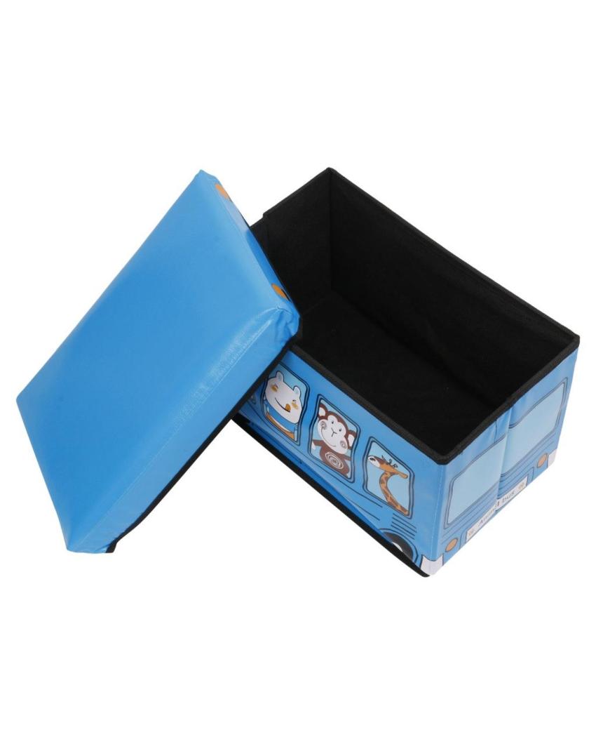 Premium Printed Rectangular Foldable Toy Storage Box | 12 x 19 x 12 inches