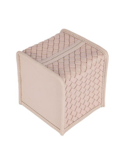 Premsons Vegan Faux Leather Square Tissue Box | 5 x 5 inches