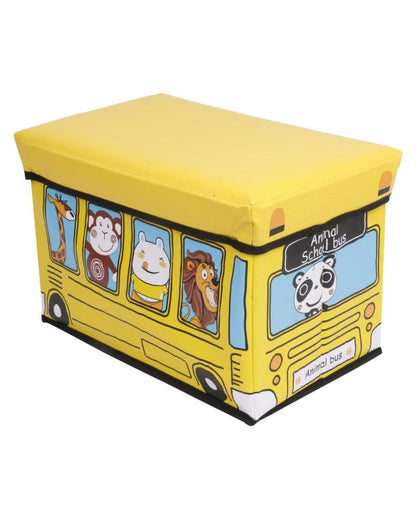 Unique Printed Rectangular Foldable Toy Storage Box | 10 x 15 x 10 inches