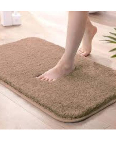 Luxury Soft Anti Skid Rectangular Bath Mat | 24 x 16 inches