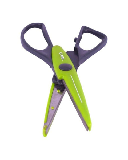 Decorative Comfort Grip Edge Scissors | Pack of 6