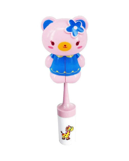 Cute Cartoon Design Plastic Toothbrush Holders | Set of 3 | 3 x 2 x 5 inches