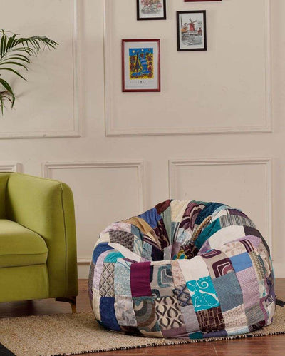 Dreamy Printed Sunset Beanbag | 47 x 38 inches