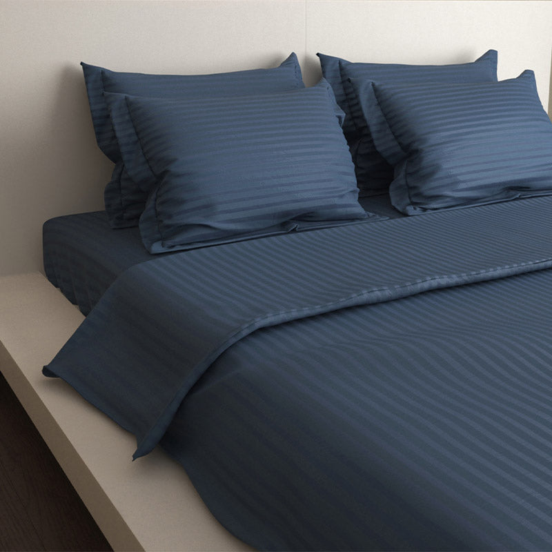 Brulo Bedding Set and Duvet Cover | King Size | Mulitple Colors Navy