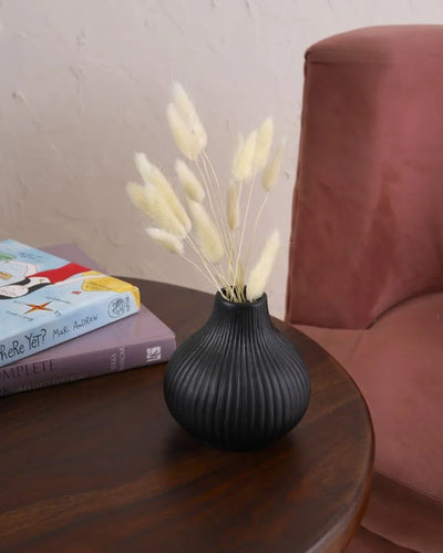 Ivory Ceramic Vase | 11 Inches