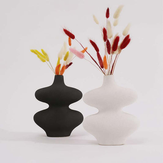 Multicolor Infinity Design Vase | Set Of 2 Default Title