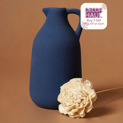 Mini Ceramic Blue Jug