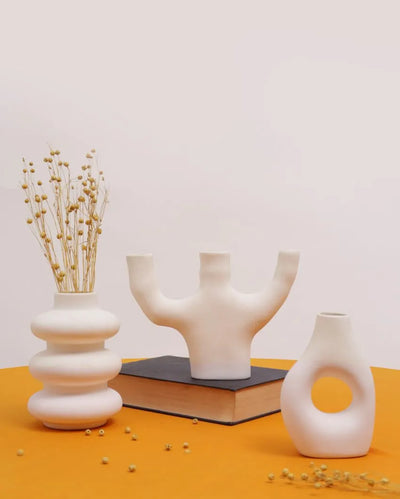 Nico Ceramic Vase | Set of 3