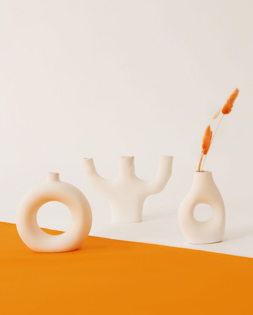 Hanley Ceramic Vase | Set of 3