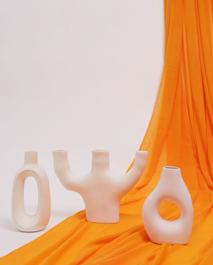 Olla Ceramic Vase | Set of 3