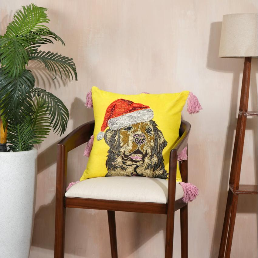 Pawfect Velvet Cushion Cover | 16 x 16 inches , 18 x 18 inches , 20 x 20 inches