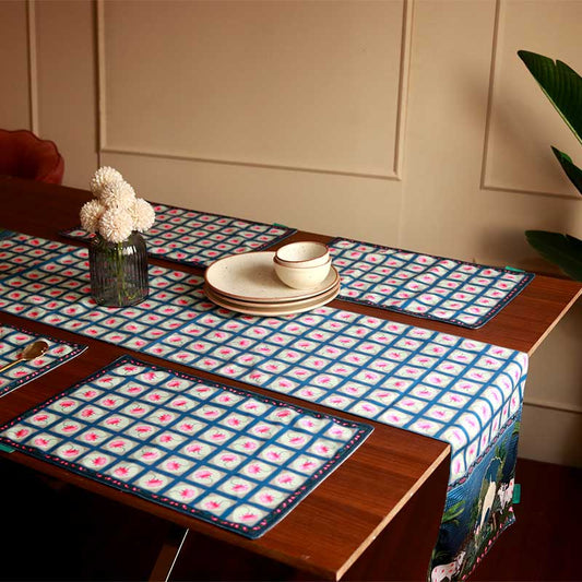 Pitchwai Lotus Table Linen Set