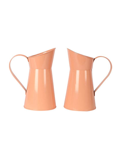 Chic Jug Pot Planters | Set Of 2 | 4 x 4 x 12 inches