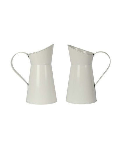 Chic Jug Pot Planters | Set Of 2 | 4 x 4 x 12 inches