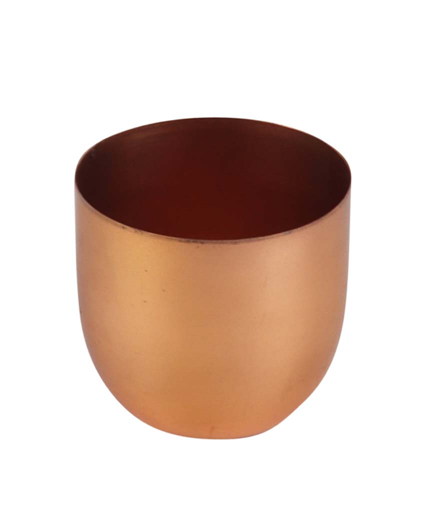 Minimal Small Plating Planters | Set Of 2 | 4 x 5 inches