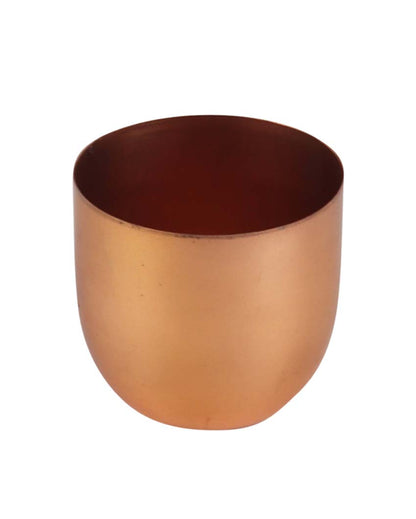Minimal Small Plating Planters | Set Of 2 | 4 x 5 inches