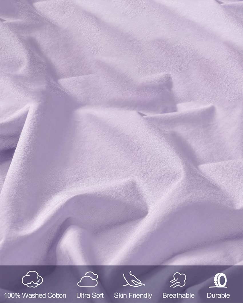 Beautiful Elastic Fitted Cotton Microfiber King Size Bedding Set | Pack of 3