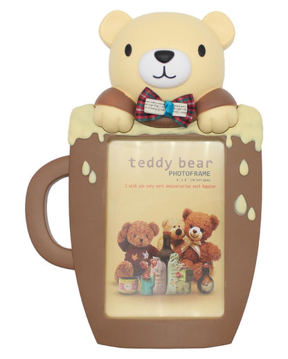 Teddy Bear Plastic Photo Frame | 11 x 8 inches