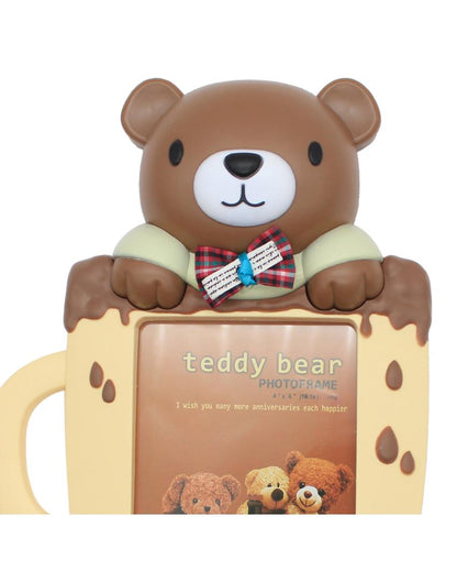 Teddy Bear Plastic Photo Frame | 11 x 8 inches