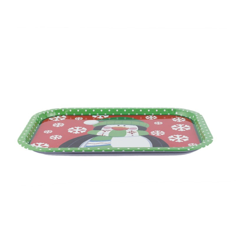 Red Snowman Tray | Set Of 2 Default Title