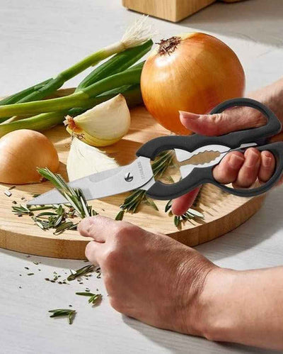 Durable Artisan Kitchen Scissors With Black Handle | 4 inches