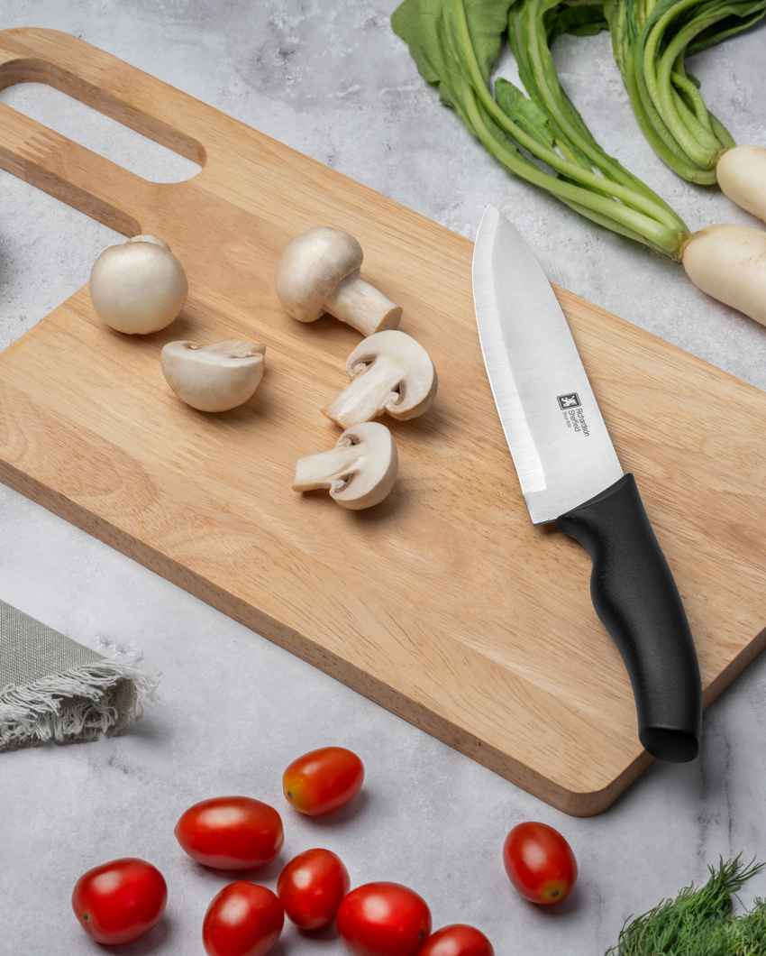 Versatile Chef Mate Chef Knife With Black Handle