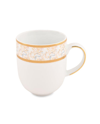 Rainbow Gold Porcelain Coffee Mugs | Set Of 2