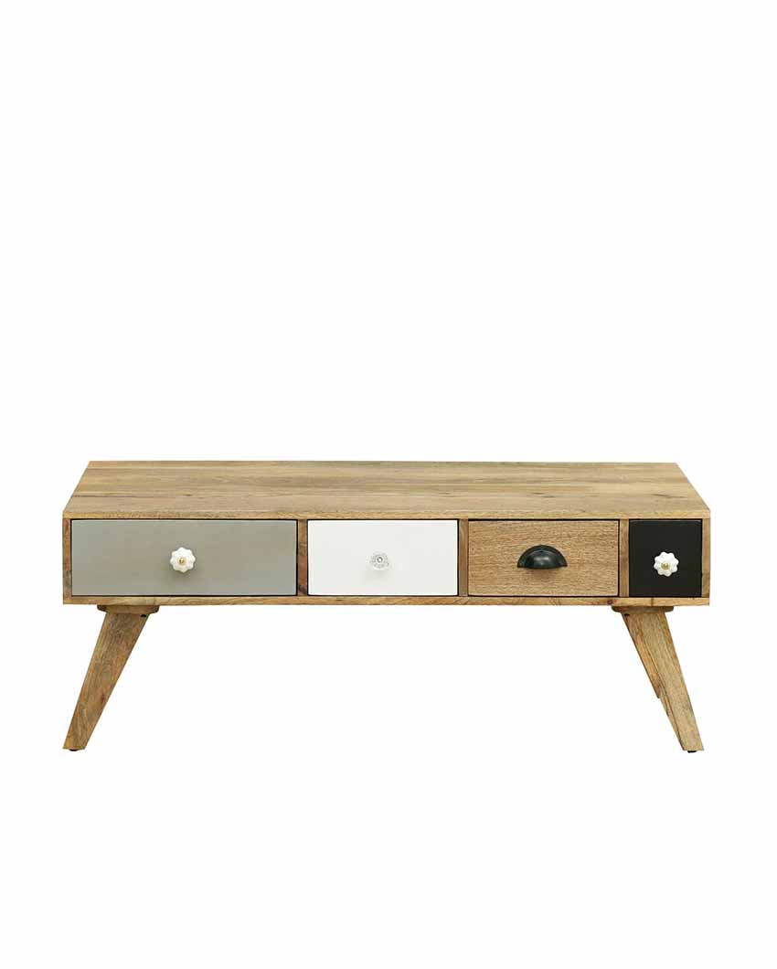 Quatro Mango Wood Coffee Table