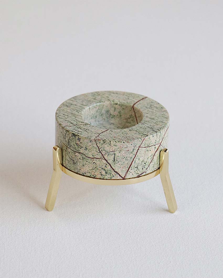 Handcrafted Tea Light Holder With Stand | 2 x 2 inches