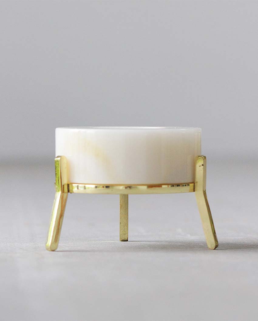Handcrafted Tea Light Holder With Stand | 2 x 2 inches